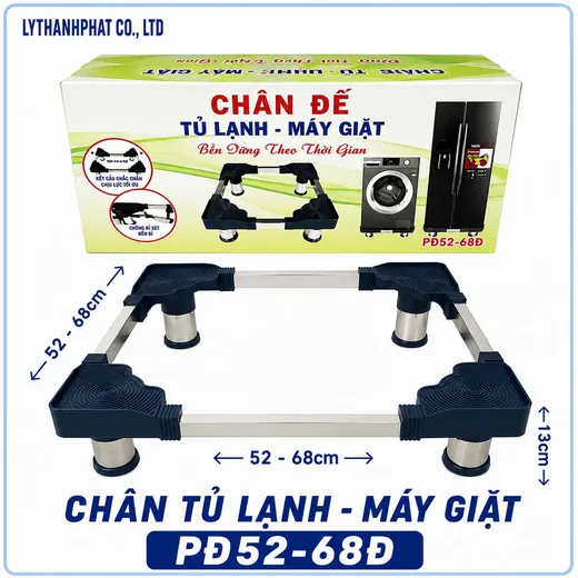 Chân Tủ Lạnh-Máy Giặt PĐ52-68Đ